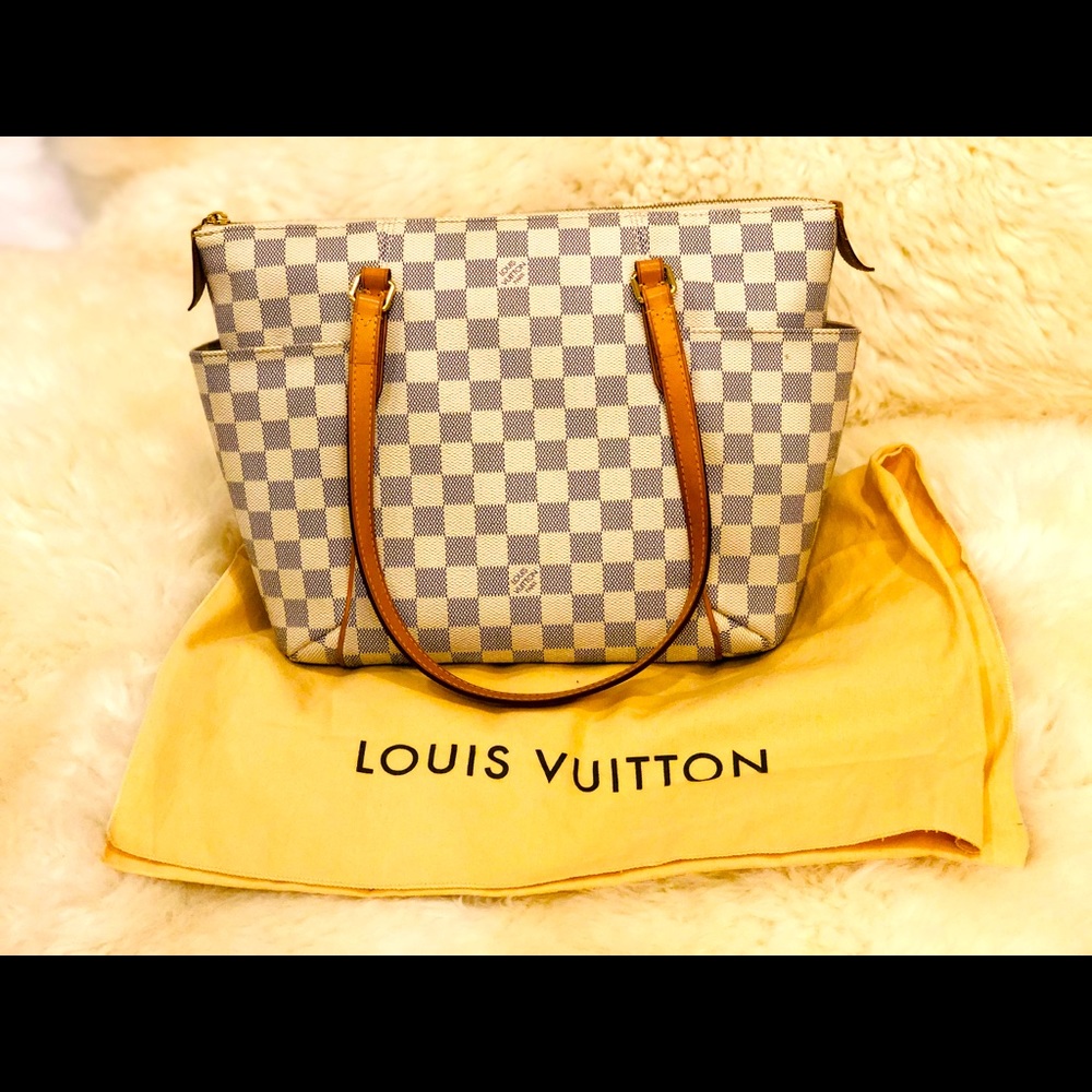 Louis Vuitton Damier Azur Canvas Totally PM Bag